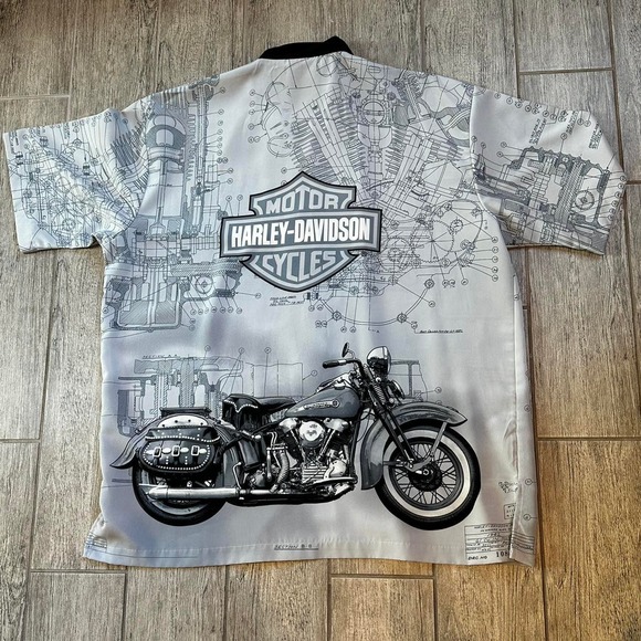 Description vintage y2k biker harley - Picture 2 of 4